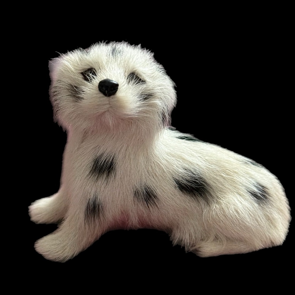 Real Goat Fur Mini Pet Puppy (?) 1960s Import